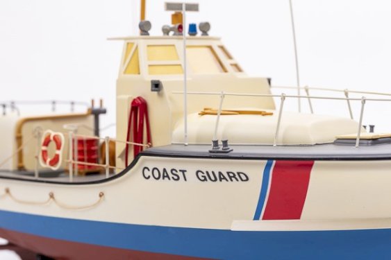 Billing Boats 1:40 U.S. Coast Guards -Plastic hull-photo manual