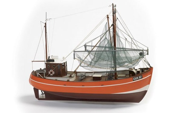 Billing Boats 1:33 CUX 87 (Krabbenkutter) -wooden hull