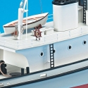 Billing Boats 1:50 Hoga Pearl Harbor Tugboat -Wooden hull
