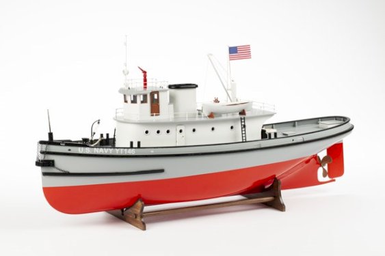 Billing Boats 1:50 Hoga Pearl Harbor Tugboat -Wooden hull