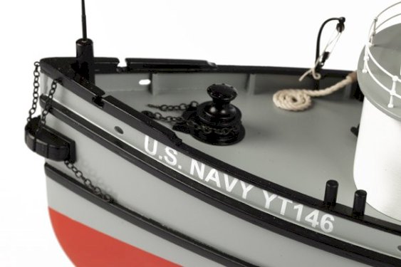 Billing Boats 1:50 Hoga Pearl Harbor Tugboat -Wooden hull