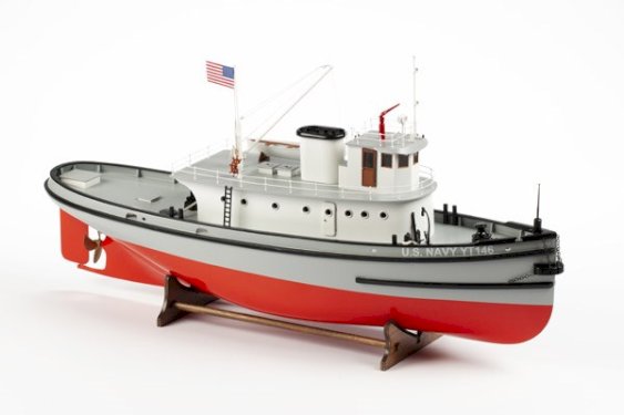 Billing Boats 1:50 Hoga Pearl Harbor Tugboat -Wooden hull