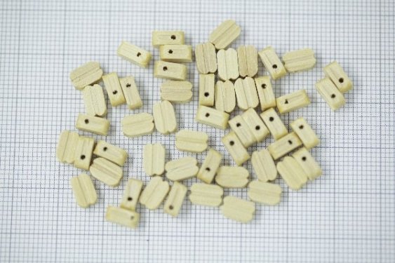 Billing Boats TRÆBLOK ENKELT 7MM /50