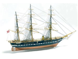 Billing Boats 1:100 Fregatten Jylland limited edi. - Wooden hull