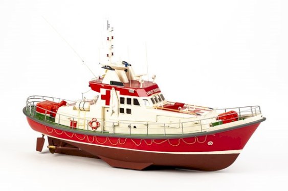 Billing Boats 1:33 Emile Robin SAR boat plastic hull photomanual